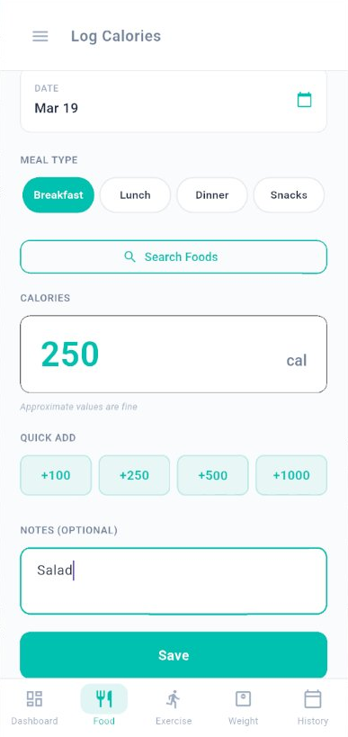Food Log